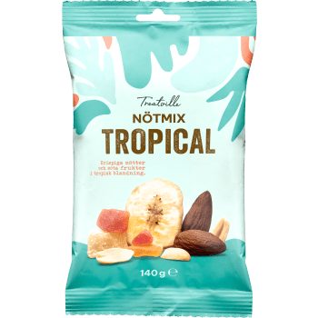 Nötmix Tropical 140g Treatville.