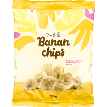 Bananchips 250g Treatville.