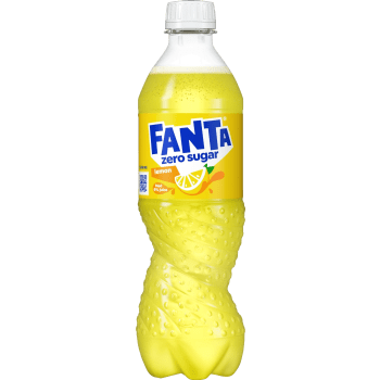 Läsk Lemon zero 50cl Fanta.
