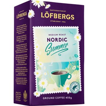 Bryggkaffe Nordic Summer 450g Löfbergs.