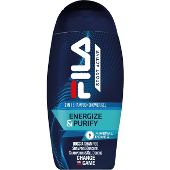 2in1 Schampo&Duschgel Energize&Purify 250ml FILA.