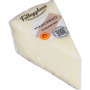 Manchego 33% ca 150g Falbygdens ost.