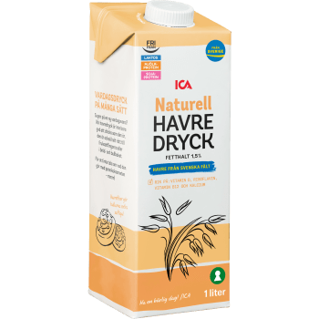 Havredryck Naturell 1l ICA.