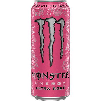 Energidryck Ultra Rosá Sockerfri 50cl Monster Energy.