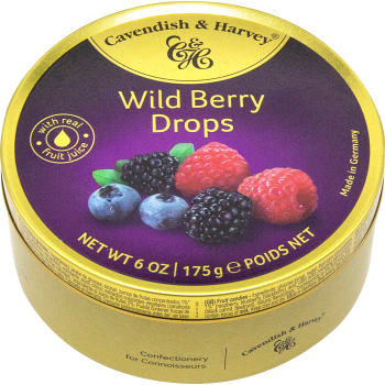 Fruktkarameller Wild Berry 175g Cavendish.
