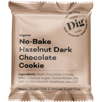 Hazelnut Dark Chocolate Cookie 30 g Dig.