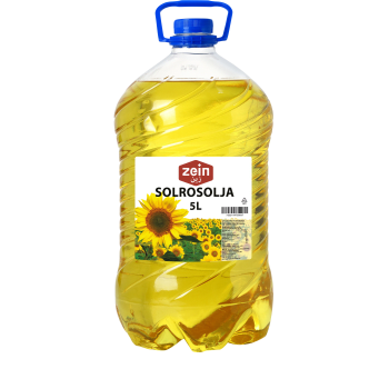 Solrosolja 5l Zein.