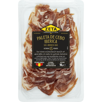 Skinka Lufttorkad Paleta de Cebo Iberica 90g Zeta.