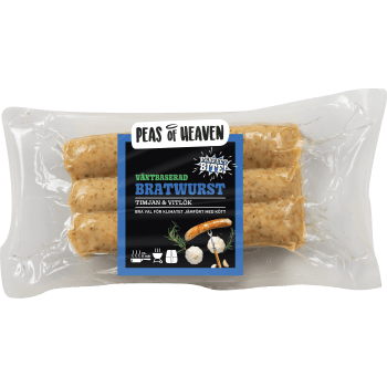 Bratwurst vegan perfect 210g Peas of Heaven.