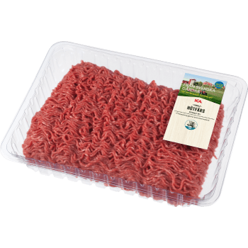 Nötfärs Färsk Finmald 12% ca 1,6kg ICA.
