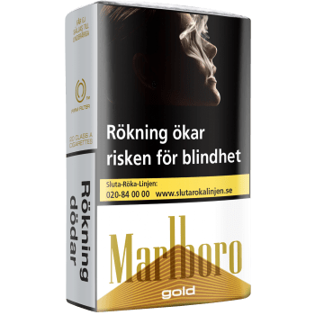 Gold Soft Pack 20 Styck Marlboro.