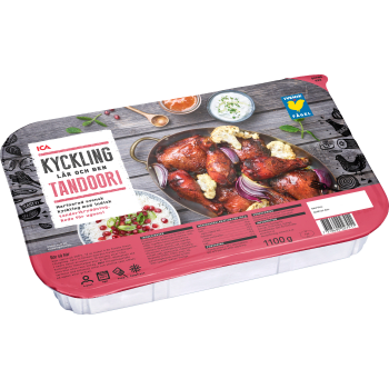 Bordskyckling tandoori Fryst 1,1kg ICA.