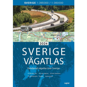 Sverige vägatlas 2024.