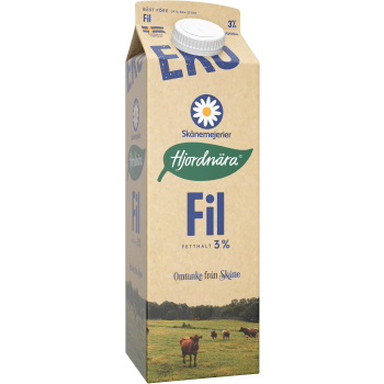 Filmjölk 3% 1l KRAV Skånemejerier.
