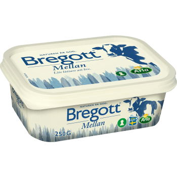 Smör & Raps Mellan 57% 250g Bregott®.