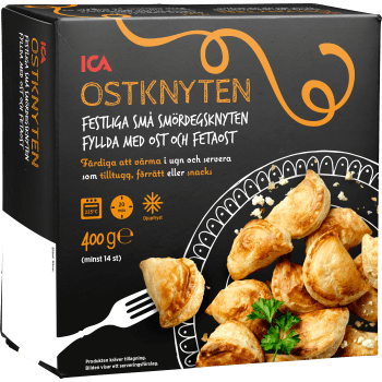 Ostknyten Fryst 400g ICA.