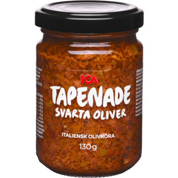Tapenade Svarta oliver 130g ICA.