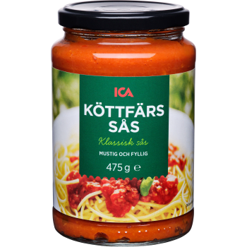 Köttfärssås 475g ICA.