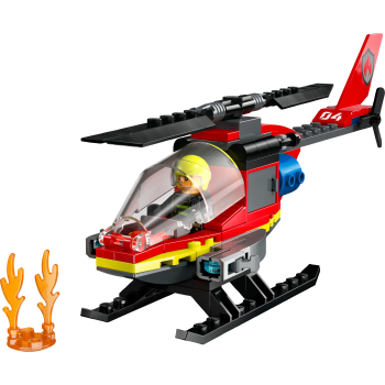 LEGO City Brandräddningshelikopter 60411.