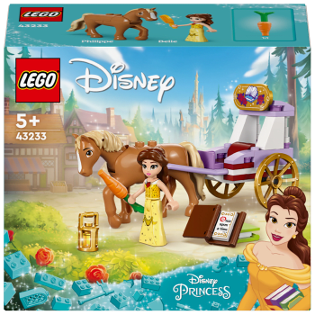 LEGO Disney Belles sagovagn med häst 43233.
