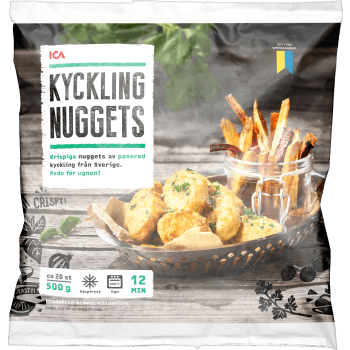 Kyckling nuggets 500g ICA.
