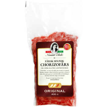 Chorizofärs 400g Nonna Elide.