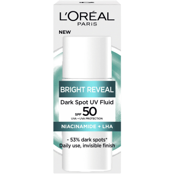 Dagkräm Bright Reveal Dark Spot UV Fluid Niacinamide SPF50 50ml.