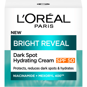Dagkräm Bright Reveal Dark Spot Hydrating Cream SPF50 50ml Loreal Paris.