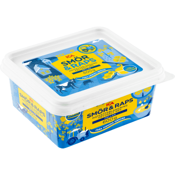 Matfett Smör & Raps Mellan 58% 600g ICA.