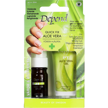 Qick Fix Aloe Vera 1-p Depend.