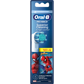 Tandborstrefill Spiderman 4p Oral-B.