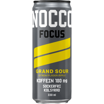Energidryck Focus Grand Sour 33cl Nocco.