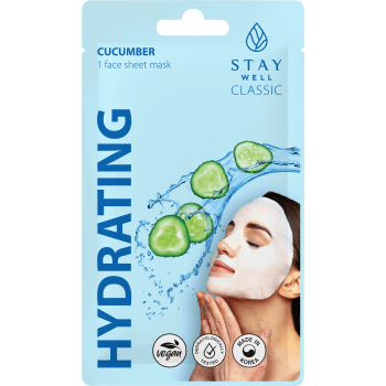 Ansiktsmask Classic Cucumber Mask 1-p Stay Well.
