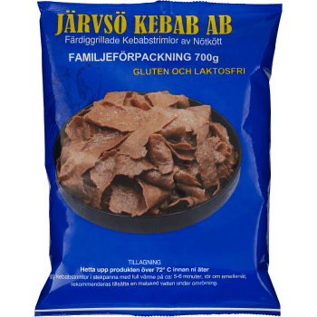 Färdiggrillad kebab 700g Järvsö Kebab.