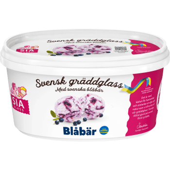 Blåbärsglass 500ml SIA GLASS.