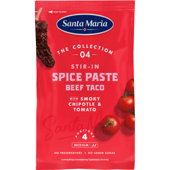Spice Paste Beef Tacos 100g Santa Maria.