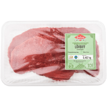 Lövbiff ca 500g Skövde slakteri.
