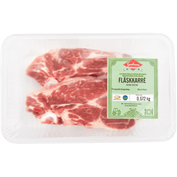 Fläskkarré Skivad ca 625g Gudruns.