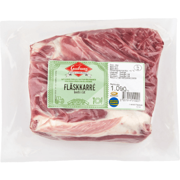 Fläskkarré Benfri I Bit ca 1000g Gudruns.
