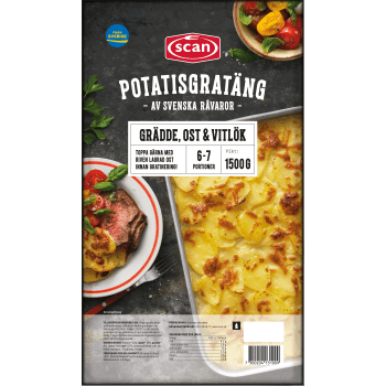 Potatisgratäng 1,5kg Scan.