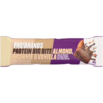 Proteinbar Big Bite Protein Almond Brownie Vanilla 45g Probrands.