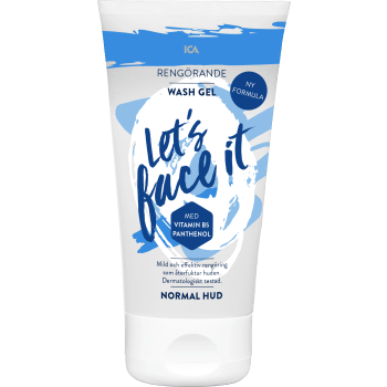 Ansiktsrengöring Wash Gel 150ml ICA.