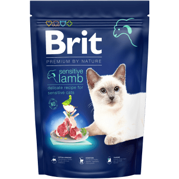 Kattmat Sensitive Lamm 1500 Gram Brit Premium.