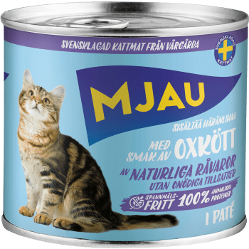 Kattmat Oxkött 635g Mjau.