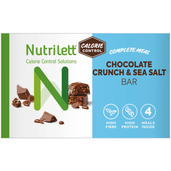 Bar Crunch Seasalt & chocolate 4-p 240g Nutrilett.