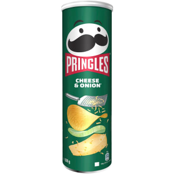 Chips Cheese & onion 200g Pringles.