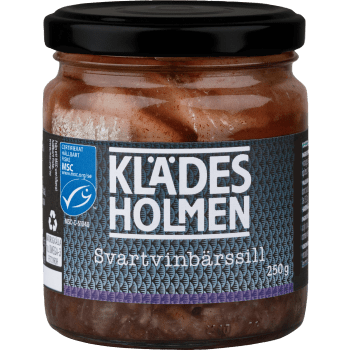 Svartvinbärssill 250g Klädesholmen.