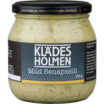 Senapssill mild 550g Klädesholmen.