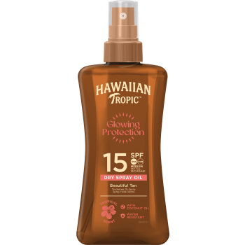 Sololja Glowing Protection Oil Spray SPF15 200ml Hawaiian Tropic.