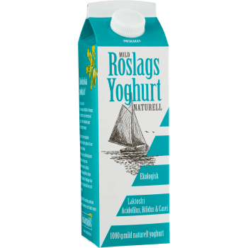 Yoghurt Naturell Ekologisk 3,8-4,5% 1l KRAV Roslagsmjölk.